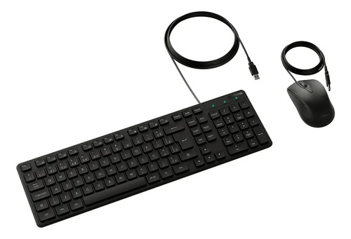 COMBO TECLADO E MOUSE CCI20 -COM FIO PRETO INTELBRAS
