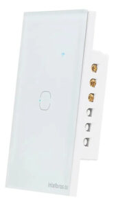 INTERRUPTOR INTELIGENTE TOUCH ZIGBEE 1 TECLA EIZ 1001 BR INTELBRAS