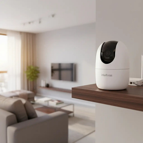 CAMERA WI-FI IM4 3MP C/ MICROSD 32GB INTELBRAS