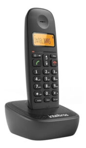 TELEFONE SEM FIO TS 2510 PRETO INTELBRAS