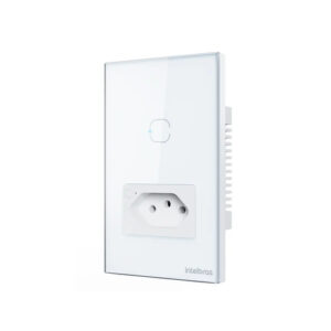 TOMADA SIMPLES 10A E 1 TECLA WI-FI ETW 1011 BR INTELBRAS