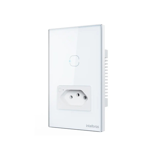 TOMADA SIMPLES 10A E 1 TECLA WI-FI ETW 1011 BR INTELBRAS