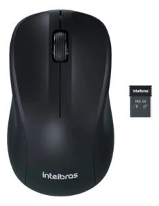 COMBO TECLADO E MOUSE INTELBRAS CSI50 - SEM FIO PRETO INTELBRAS
