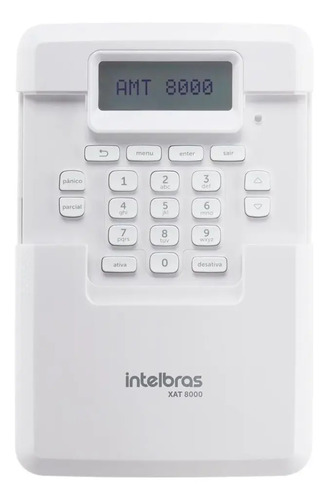 TECLADO SEM FIO PARA CENTRAIS DE ALARME XAT 8000 INTELBRAS
