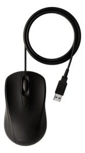 MOUSE INTELBRAS MCI10 -COM FIO PRETO INTELBRAS