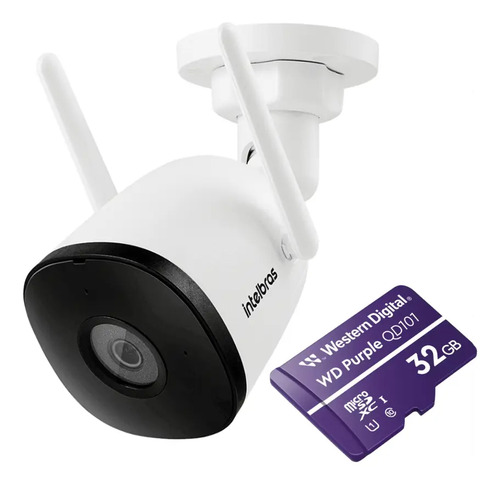 CÂMERA WI-FI FULL HD IM5 SC C/ MICROSD 32GB INTELBRAS