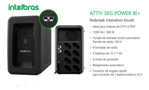 NOBREAK ATTIV SEG POWER-BI+ INTELBRAS