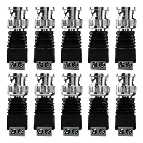 CONECTOR BNC BORNE CONEX 1000 INTELBRAS - 10 UN