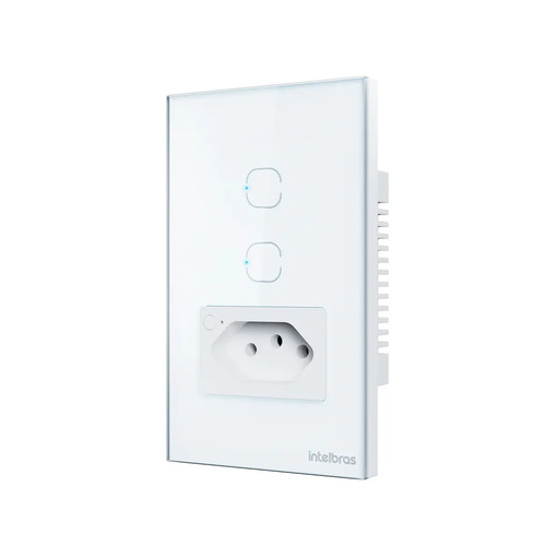 TOMADA SIMPLES 10A E 2 TECLAS WI-FI ETW 1021 BR INTELBRAS