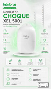 MODULO DE CHOQUE XEL 5001 INTELBRAS