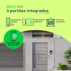 VIDEOPORTEIRO INTELIGENTE WI-FI MVW 3040+ INTELBRAS