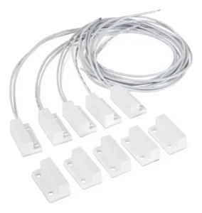 CONJUNTO SENSOR MAGNETICO C/FIO XAS SOBREPOR -5PC INTELBRAS