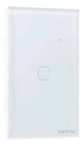 INTERRUPTOR INTELIGENTE TOUCH ZIGBEE 1 TECLA EIZ 1001 BR INTELBRAS