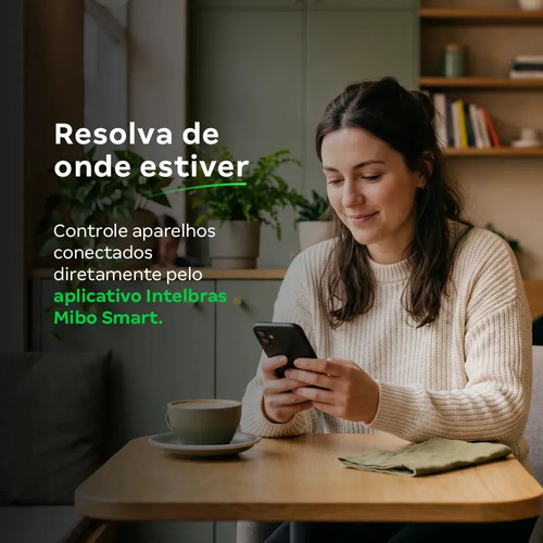 TOMADA CONECTOR INTELIGENTE WI-FI 10A ETW 3001 INTELBRAS