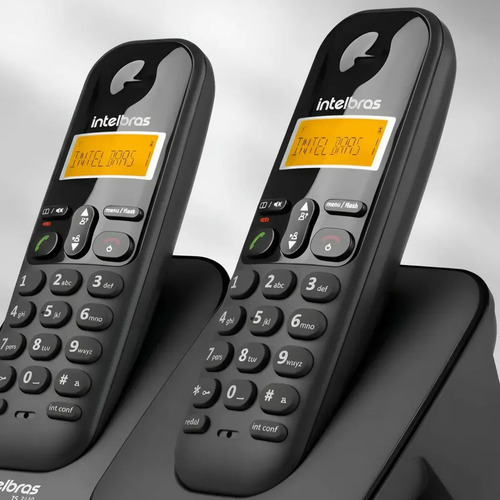 TELEFONE SEM FIO TS 3112 PRETO INTELBRAS
