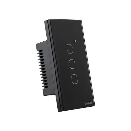 INTERRUPTOR TOUCH WI-FI 3 TECLAS EIW 1003 PT INTELBRAS