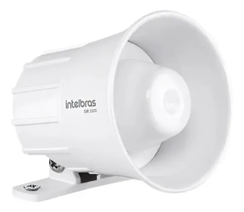 SIRENE 105 DB SIR 1000 - BRANCA INTELBRAS