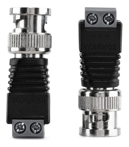 CONECTOR BNC BORNE CONEX 1000 INTELBRAS - 10 UN