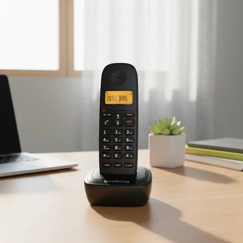 TELEFONE SEM FIO TS 2510 PRETO INTELBRAS