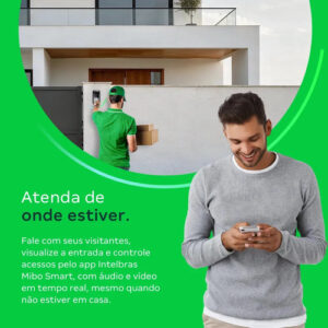 VIDEOPORTEIRO INTELIGENTE WI-FI MVW 3040+ INTELBRAS