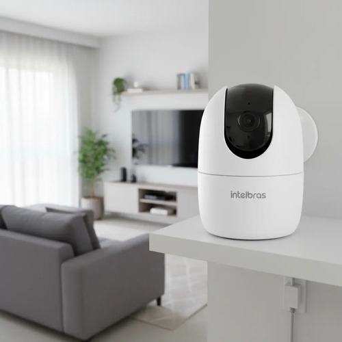 CAMERA WI-FI IM4 3MP C/ MICROSD 32GB INTELBRAS