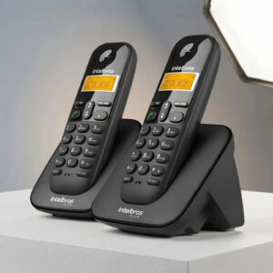 TELEFONE SEM FIO TS 3112 PRETO INTELBRAS