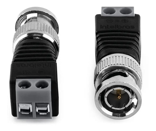 CONECTOR BNC BORNE CONEX 1000 INTELBRAS - 10 UN