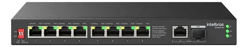 SWITCH NAO GERENCIAVEL 10 PORTAS 1000MBPS S1110G-PA INTELBRAS