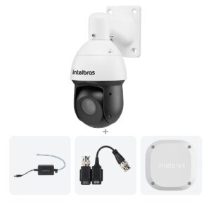 Kit VHD 5225 SD IR + Fonte + Balun + Vbox