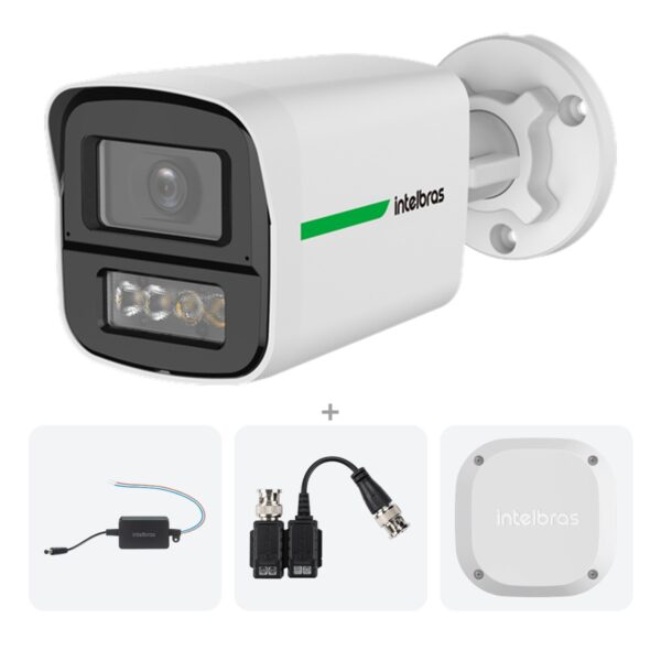 Kit VHD 5250 SUPER COLOR + Fonte + Balun + Vbox