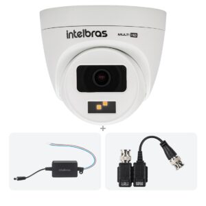 Kit VHD 1120 D FULL COLOR + Fonte + Balun