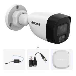 Kit VHD 1230 FULL COLOR MIC + Fonte + Balun + Vbox