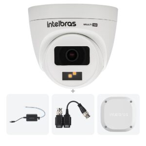 Kit VHD 1120 D FULL COLOR + Fonte + Balun + Vbox