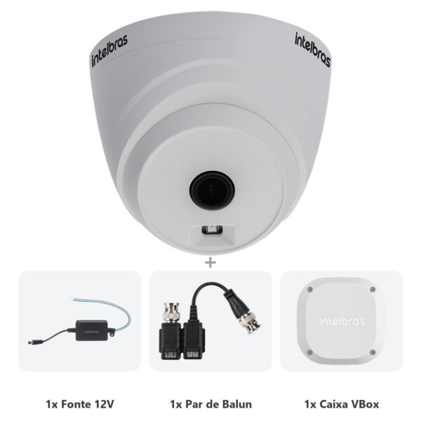 Kit VHL 1120 D G2 + Fonte + Balun + Vbox