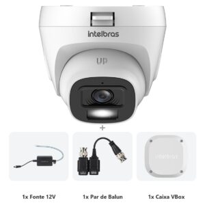 Kit VHD 1220 D FULL COLOR G9 + Fonte + Balun + Vbox