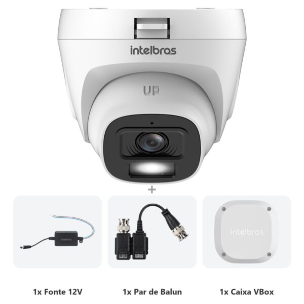 Kit VHD 1220 D FULL COLOR G9 + Fonte + Balun + Vbox