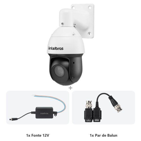 Kit VHD 5225 SD IR + Fonte + Balun