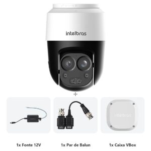 Kit VHD 3206 MINI SD + Fonte + Balun + Vbox