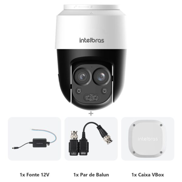 Kit VHD 3206 MINI SD + Fonte + Balun + Vbox