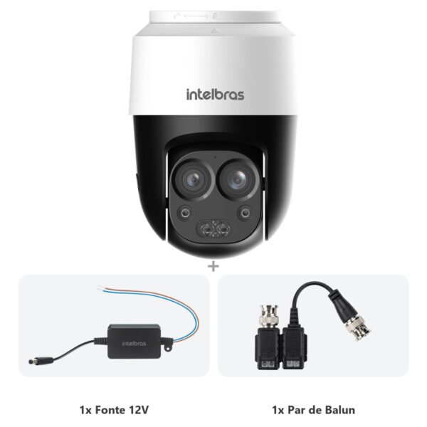 Kit VHD 3206 MINI SD + Fonte + Balun