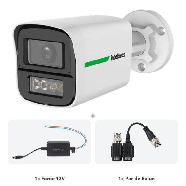 Kit VHD 5250 SUPER COLOR + Fonte + Balun
