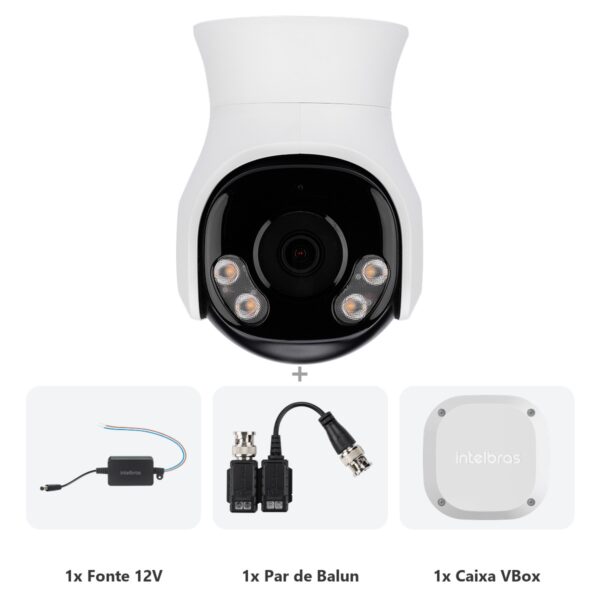 Kit VHD 3200 MINI SD + Fonte + Balun + Vbox