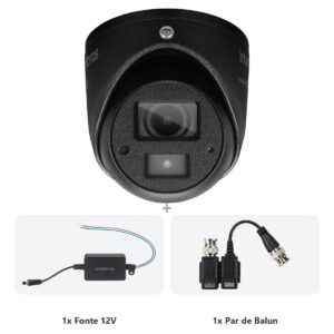 Kit VHD 3220 MINI D Black G8 + Fonte + Balun