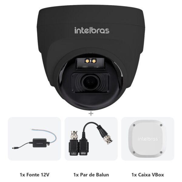 Kit VHD 1220 D FC+ BLACK + Fonte + Balun + Vbox