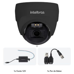 Kit VHD 1220 D FC+ BLACK + Fonte + Balun