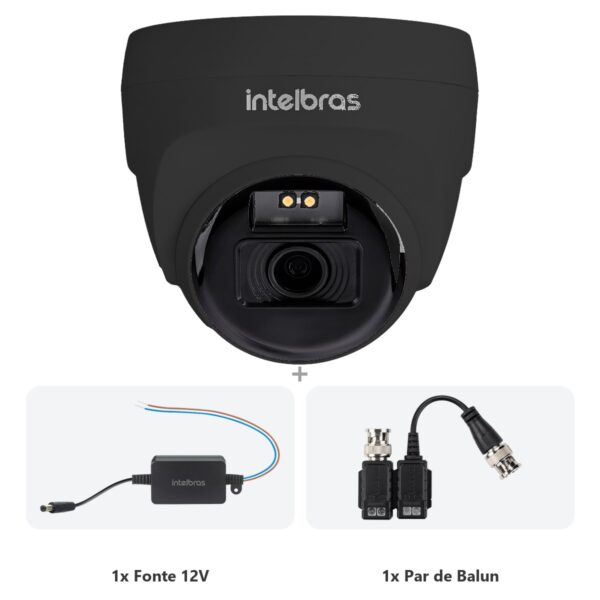 Kit VHD 1220 D FC+ BLACK + Fonte + Balun