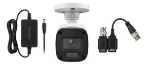 Kit Camera VHL 1220 B + Fonte + Balun Intelbras