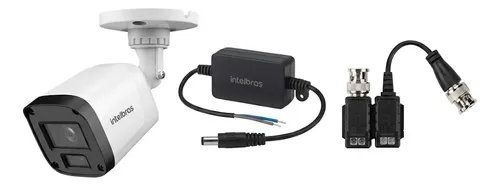 Kit Camera VHL 1220 B + Fonte + Balun Intelbras